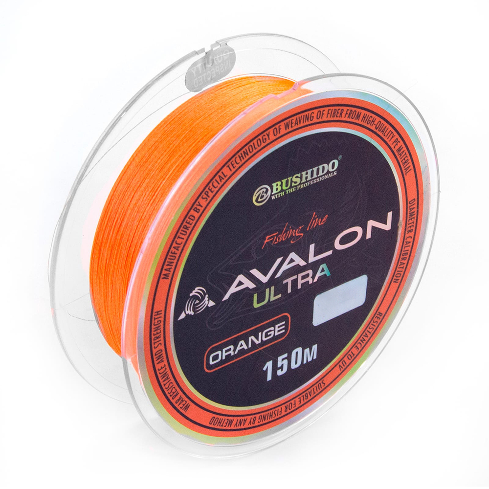 Плетенка Bushido Avalon Ultra Orange (150м)