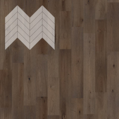Паркет Елка Французская Lab Arte Chevron Дуб Натур Кайт лак 600/475х125х14/3/45°
