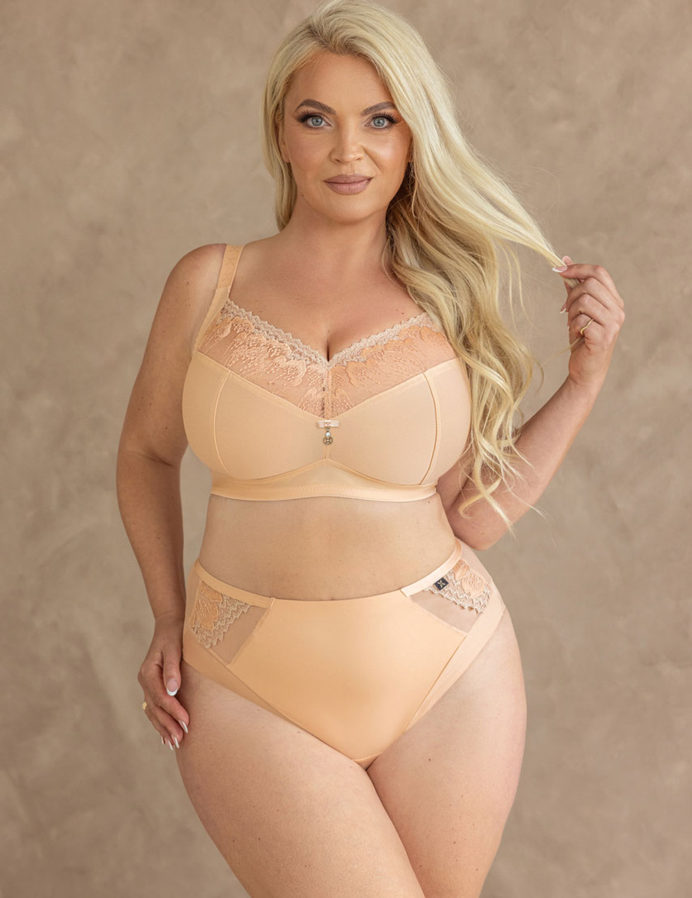 Бюстгальтер Kris Line Nel Beige Soft Full Cup No Wire (бежевый)