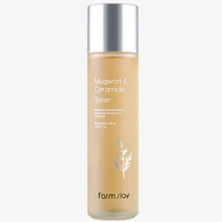 Укрепляющий тонер для лица с керамидами и полынью FarmStay Mugwort & Ceramide Toner, 150мл