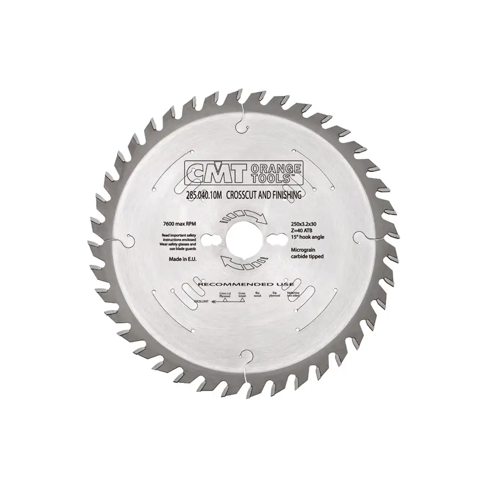 Диск пильный по дереву 305x30x3,2/2,2 Z=72 CMT 285.072.22M