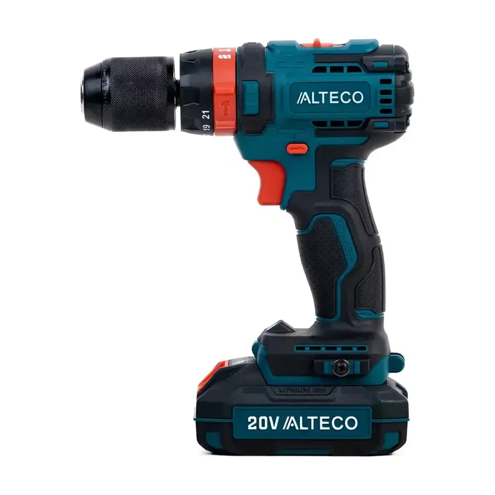 Бесщеточная аккумуляторная ударная дрель шуруповёрт CID 1813 Li BL ALTECO 42778
