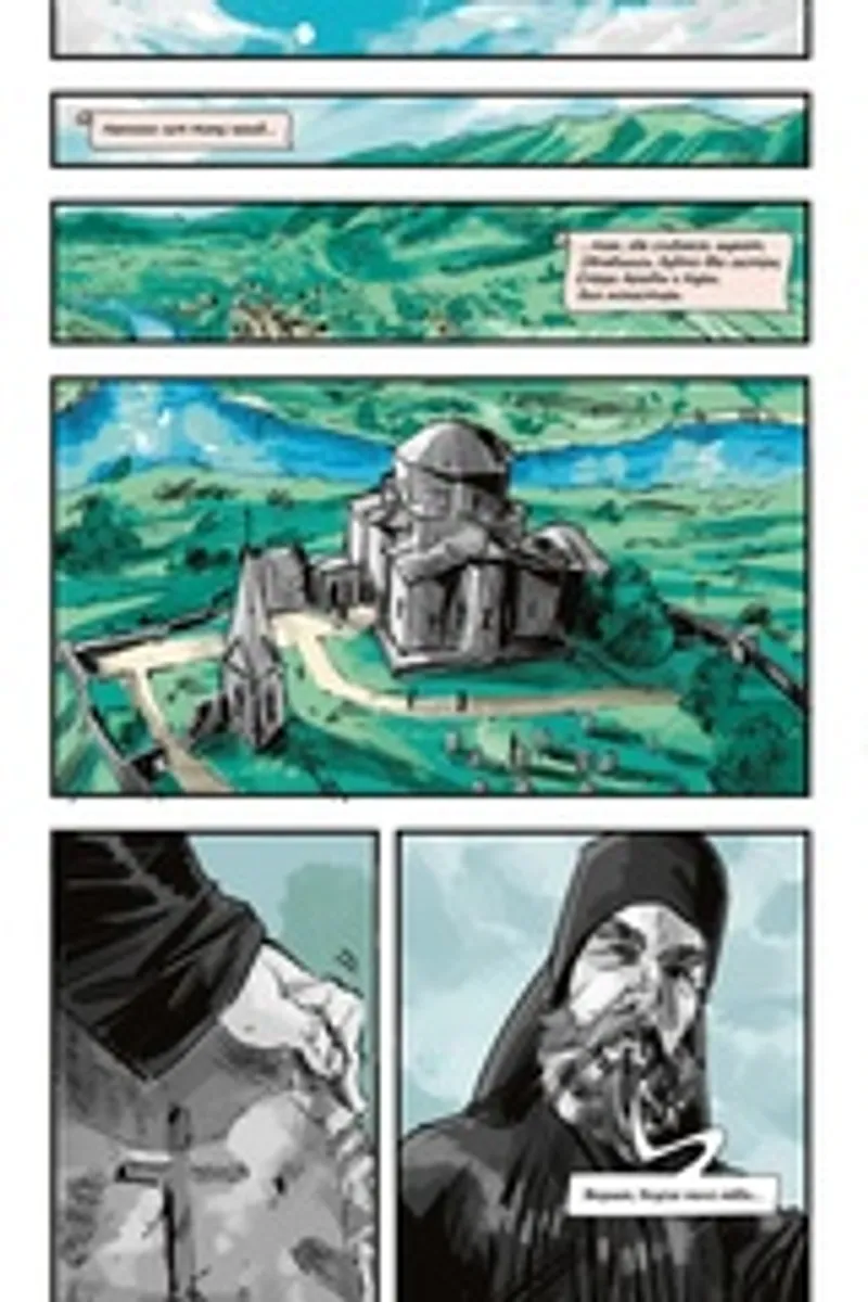 Классика в комиксах. Лермонтов. Мцыри (Обложка для магазинов комиксов)