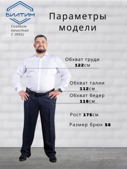 Брюки классические весенние клетка