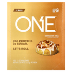 One Brands, Питательный батончик, со вкусом корицы, 12 шт., 60 г (2,12 унции) каждый