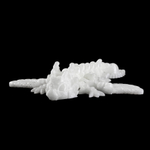 Фигурка сердце подарок на день влюбленных, игрушка сердце дракончика, 3D печать, светящийся красно-оранжевым