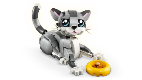 Конструктор LEGO Creator 31163 Игривый кот, 3в1