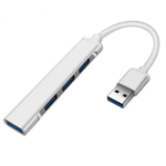 USB хаб на 4 порта, USB разветвитель, высокоскоростной USB концентратор для макбука, Windows, Linux (USB разветвитель, USB-type C разветвитель)