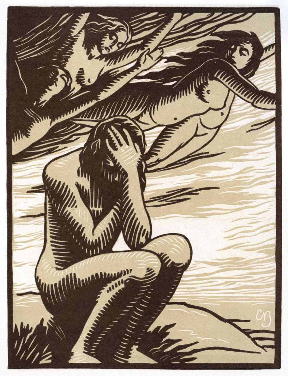 Emile Bracquemond (1889–1970) - эротическое искусство французского художника