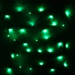Гирлянда для дома 7,5м 80 ламп LED зелёный пров.,8 реж, IP-20, Зелёный