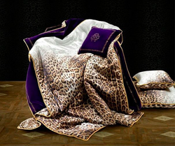 Покрывало 260x270 Roberto Cavalli Venezia violet
