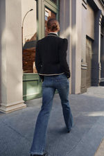 ДЖИНСЫ Z1975 BOOTCUT С НИЗКОЙ ПОСАДКОЙ И ШИРОКИМ ПОЯСОМ — ZARA