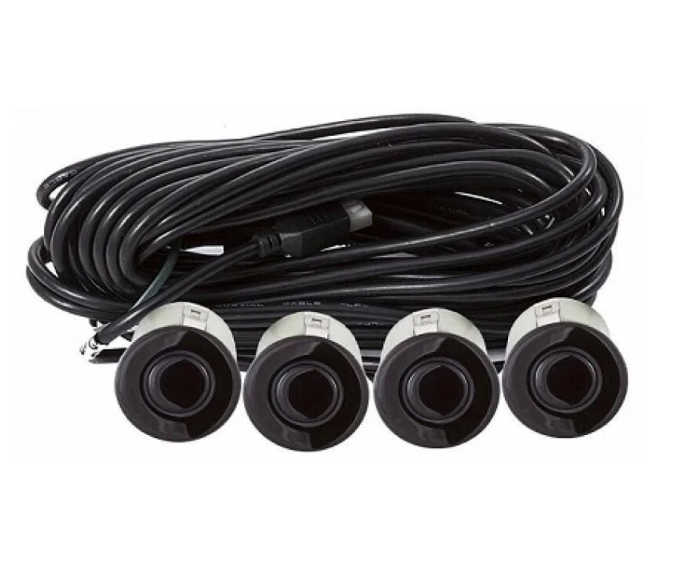 AAALINE BUZ-14 Black звуковой парктроник с классическими датчиками (4шт)