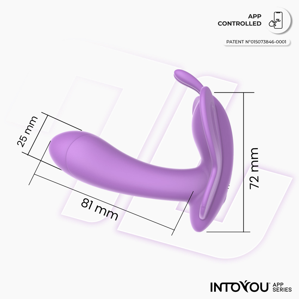 INTOYOU WINGY - Вибростимулятор-бабочка для клитора и зоны G