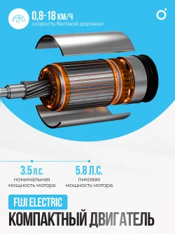 Беговая дорожка OXYGEN FITNESS COBALT TFT PRO полукоммерческая
