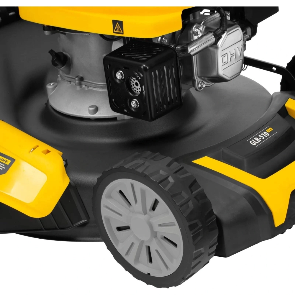 Газонокосилка бензиновая Denzel GLR-510SP-K, 180 см3, ширина 51 см, привод, травосборник 65 л