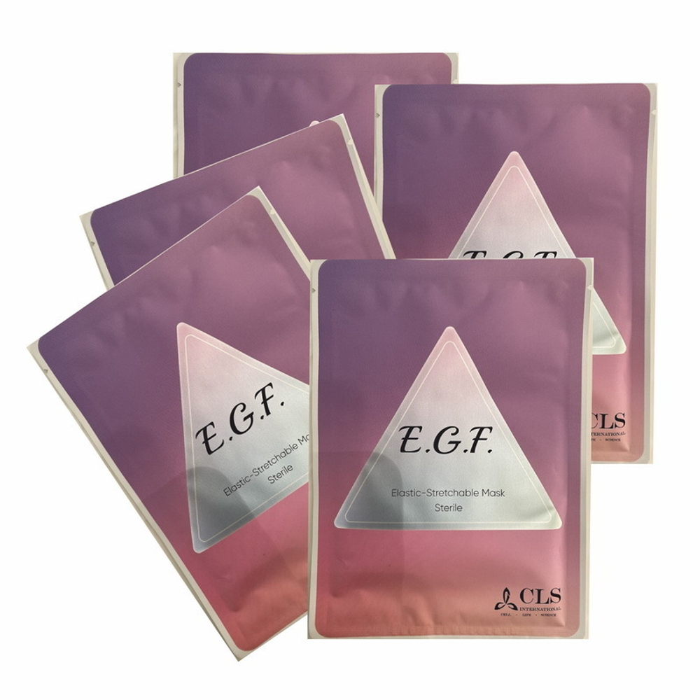 EGF Elastic-Stretchable Mask CLS | Биоцеллюлозная маска с фактором роста