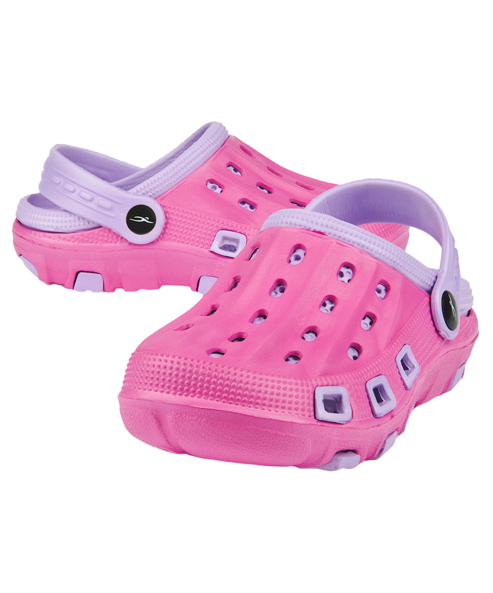 Обувь для пляжа Crabs Raspberry/Lilac, для девочек, р. 24-29, детский