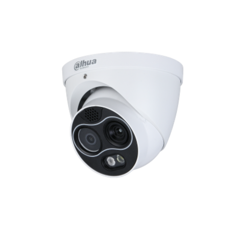 IP-камера с ИИ Dahua двухспектральная тепловизионная DHI-TPC-DF1241P-TB7F8-S2