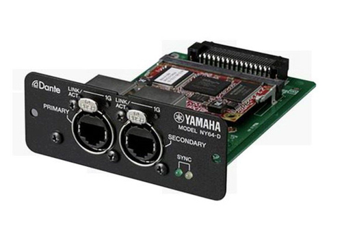 Yamaha NY64D карта расширения для подключения Tio1608 к пультам TF серии