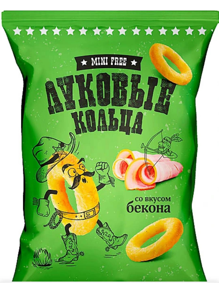 MiniFree лук.кольца 45г/24 Бекон