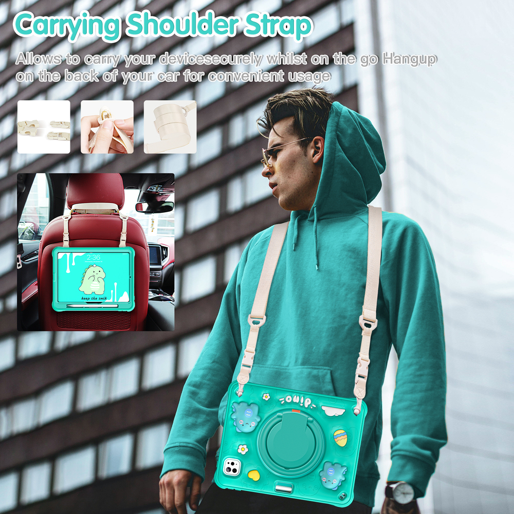 Противоударный бампер Baby Bubbles Сase Ring для iPad Pro 11 2024
