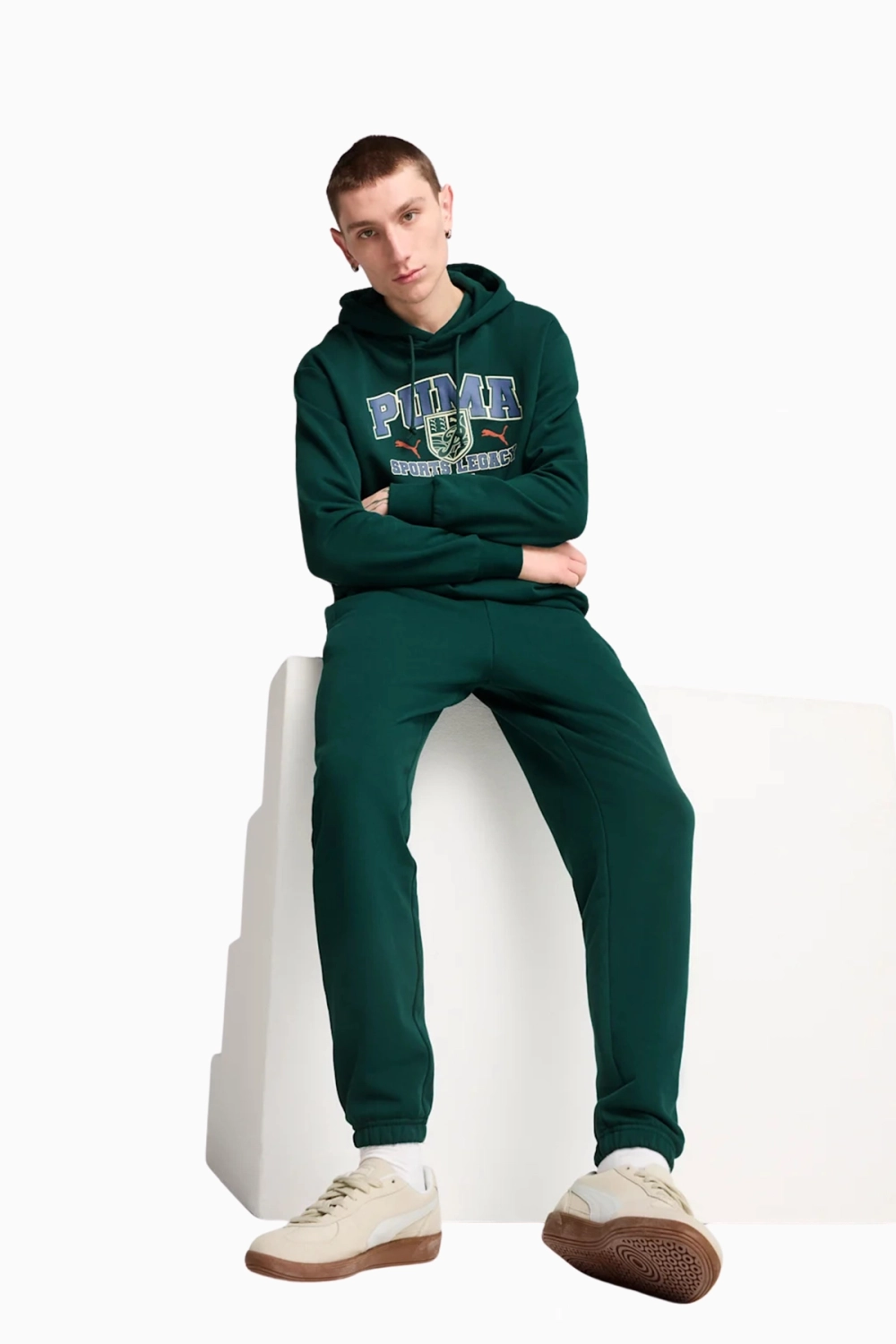 Штаны Puma Sports Legacy - зеленый