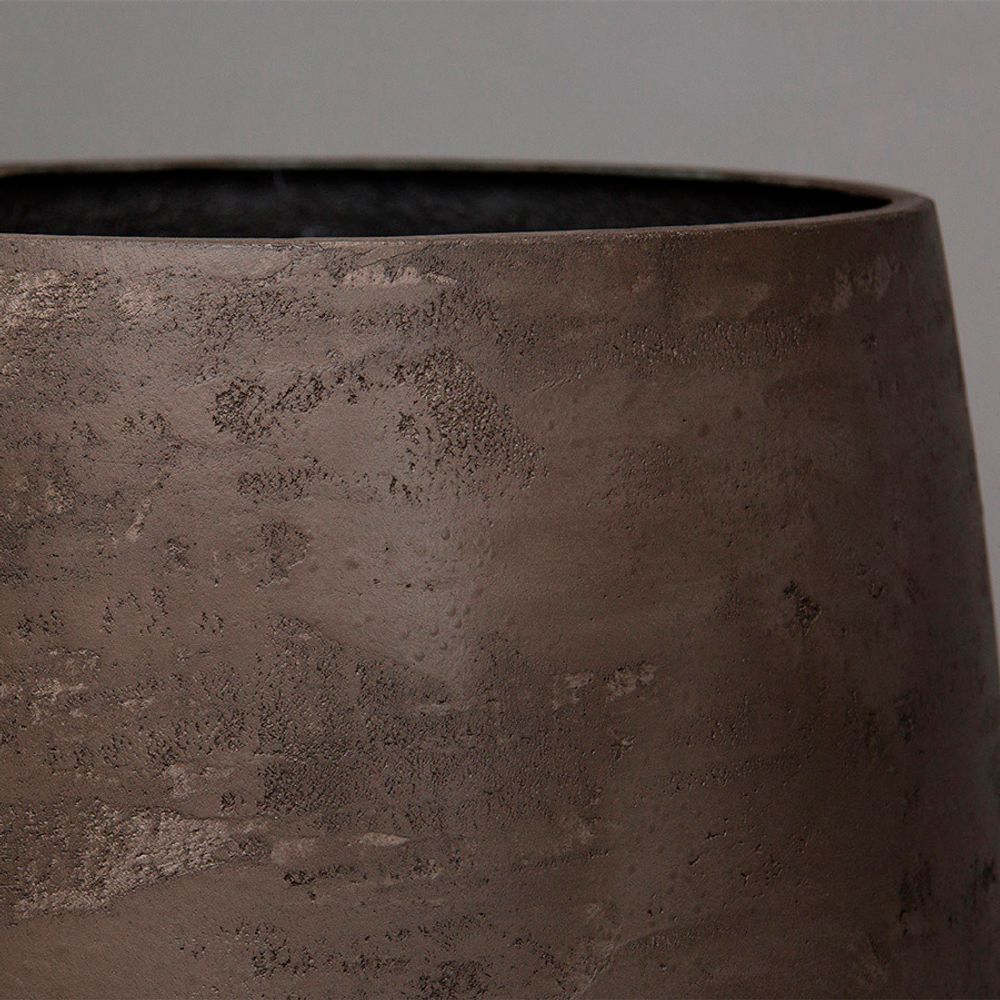 Кашпо CYLINDER XL TAUPE CONCRETE D80 H85