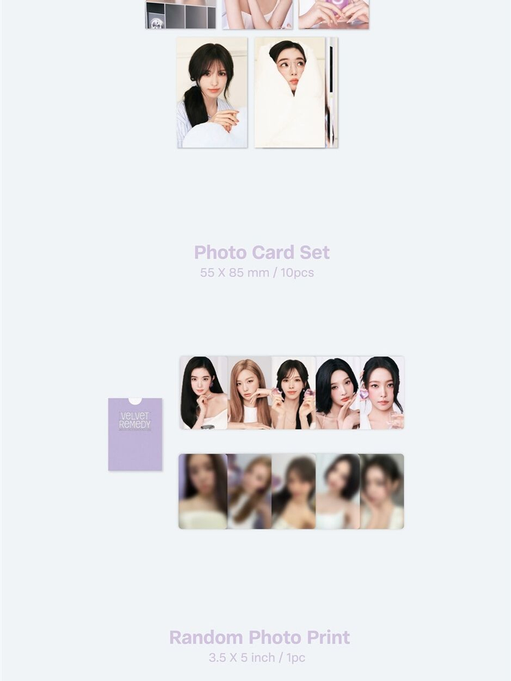 (ПРЕДЗАКАЗ) товары RED VELVET - VELVET REMEDY 2027 SEASON'S GTEETINGS Kit Version