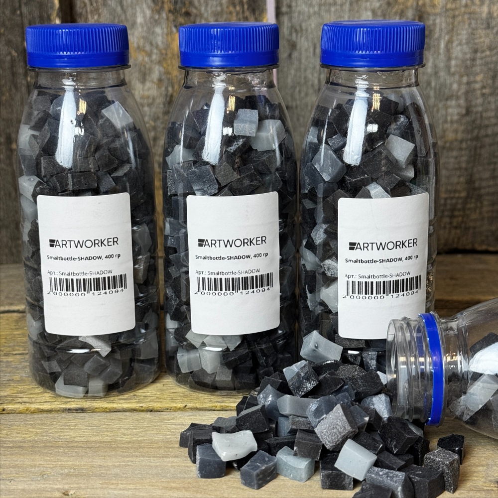 Smaltbottle-SHADOW, 400 гр для мозаики