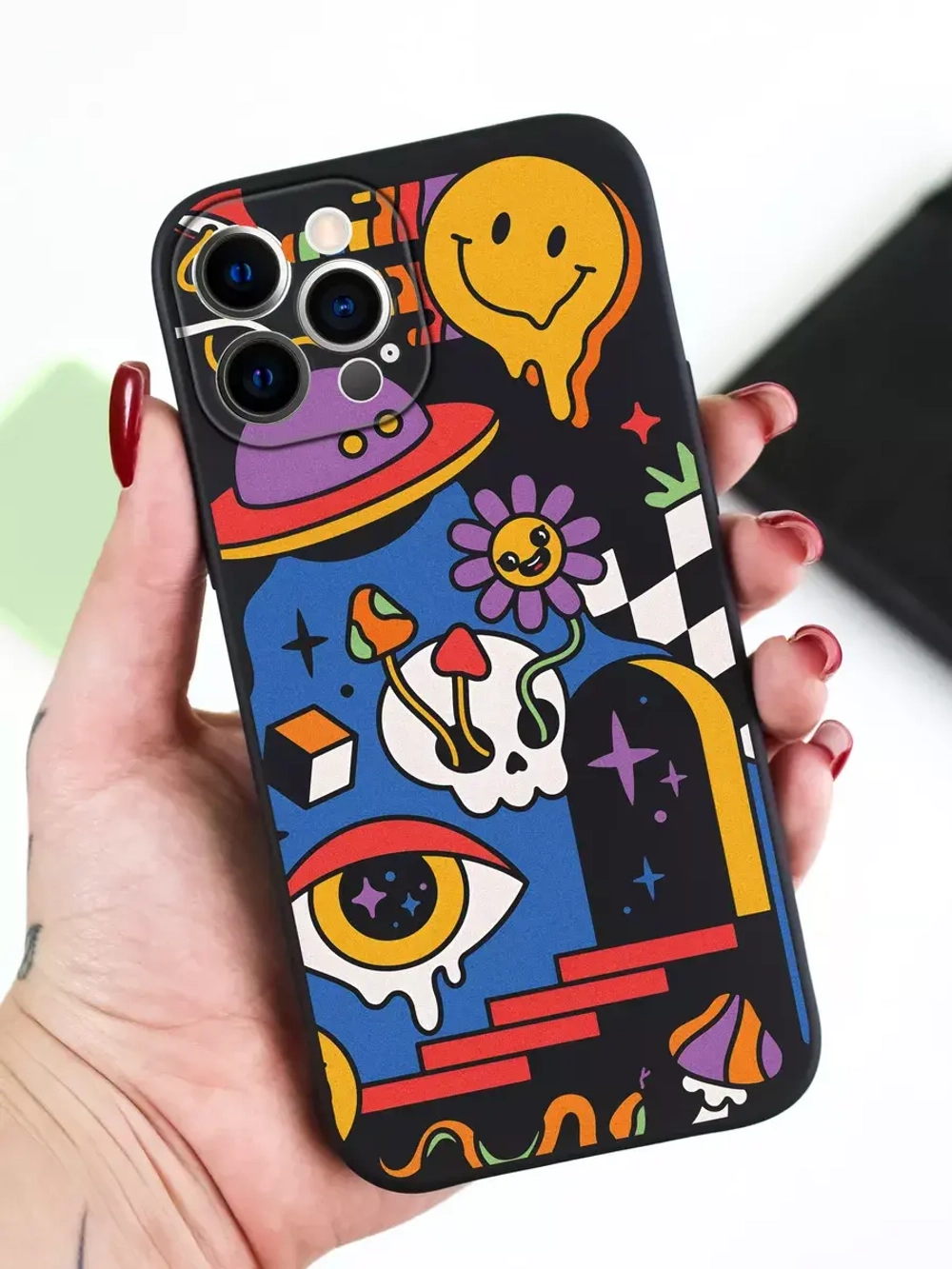 Чехол на iPhone 12 Pro Max с 3D принтом
