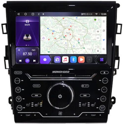 Магнитола для Ford Mondeo 5 2015-2018 - Kuberg SF-9205 QLed, Android 12, Быстрая, CarPlay, 4G SIM-слот