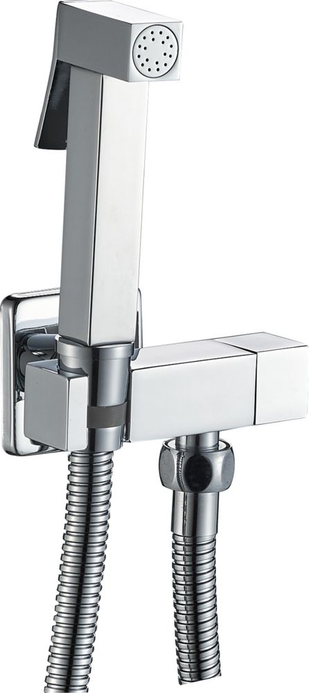 Смеситель с гигиеническим душем HAIBA HB5502 хром