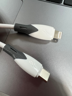 Кабель для iPhone Lightning-Type-C, силиконовый, 1 метр Typ C-iOS