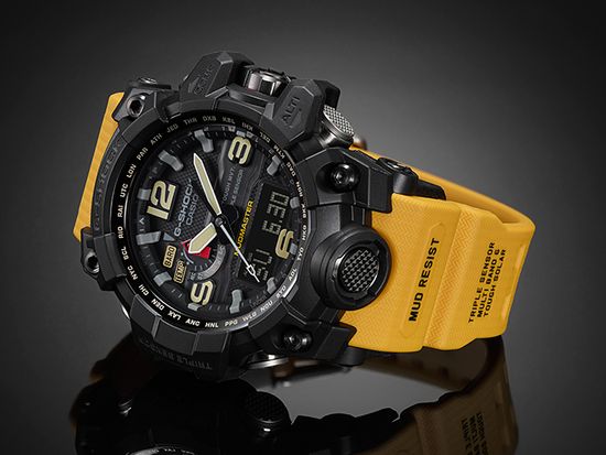Мужские японские наручные часы Casio G-Shock Mudmaster GWG-1000-1A9
