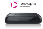 Ресивер спутниковый Телекарта M1, черный, с пультом, Wi-Fi, Ethernet, HDMI, USB, IRDETO