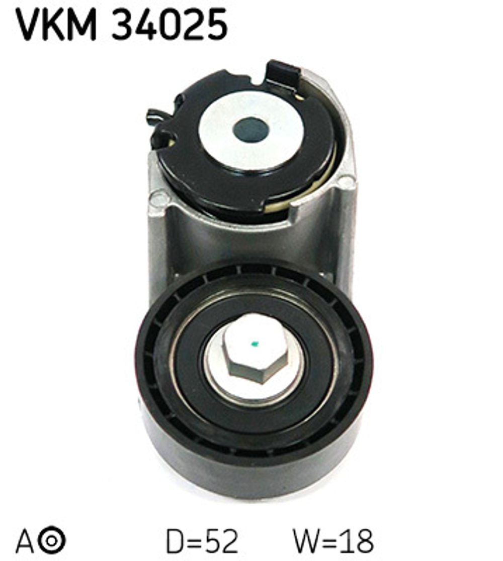 SKF - VKM34025-SKF - Belt Tensioner, V-ribbed belt