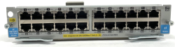 Модуль коммутатора HP J9534A 24-port Gig-T PoE+ v2 zl Module 1Gbit/s 24xRJ45 PoE+ For HP 5400zl 8200zl 5406zl 5412zl 8212zl