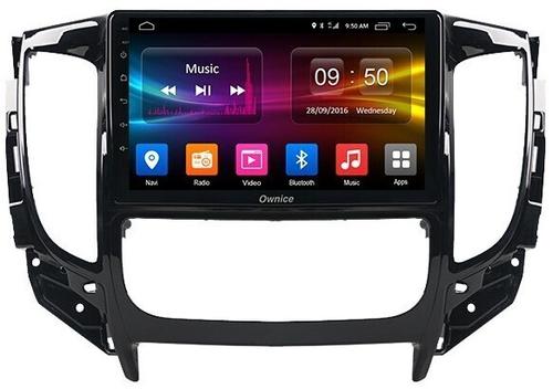 Магнитола для Mitsubishi L200 5 2015-2019 (климат), Pajero Sport 3 2016-2023 (МКПП), FIAT Fullback - Kuberg OL-9567-2 QLed, Android 12, Быстрая, CarPlay, 4G SIM-слот