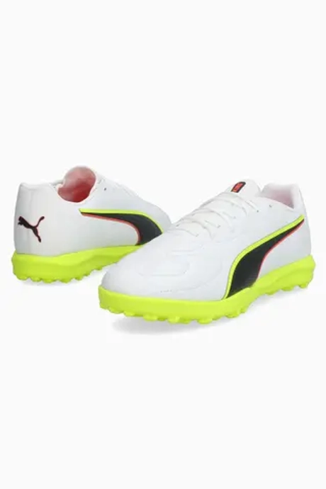 Сороконожки Puma King 20 Match TT Junior - белый