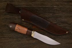 Нож туристический Эльбрус Хищник, клинок 140мм, сталь 95Х18