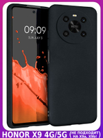 Мягкий Soft Touch чехол из силикона для HONOR X9 4G/5G (не X9A,B,C) / HONOR X30 с бархатной подкладкой