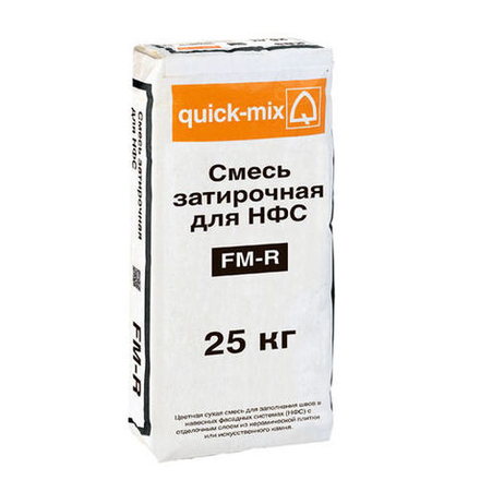 Quick-Mix FM-R. A - Смесь затирочная для НФС, алебастрово-белый, 25 кг.