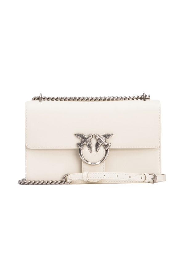CLASSIC LOVE BAG ONE SIMPLY – white/silver