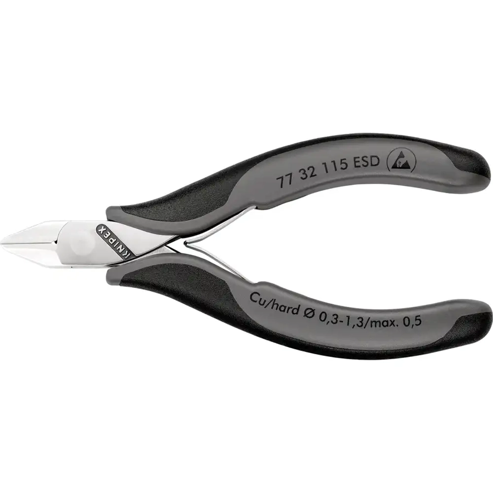 Кусачки боковые для электроники антистатические 115 мм Knipex 77 32 115 ESD
