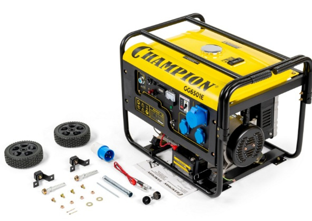 Генератор бензиновый CHAMPION GG6501E