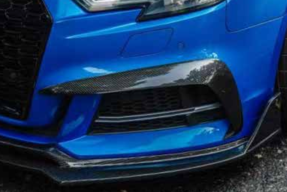 Карбоновые накладки на воздуховоды для AUDI A3 & S3 8V Рестайлинг Седан 2017 - 2019 Ауди