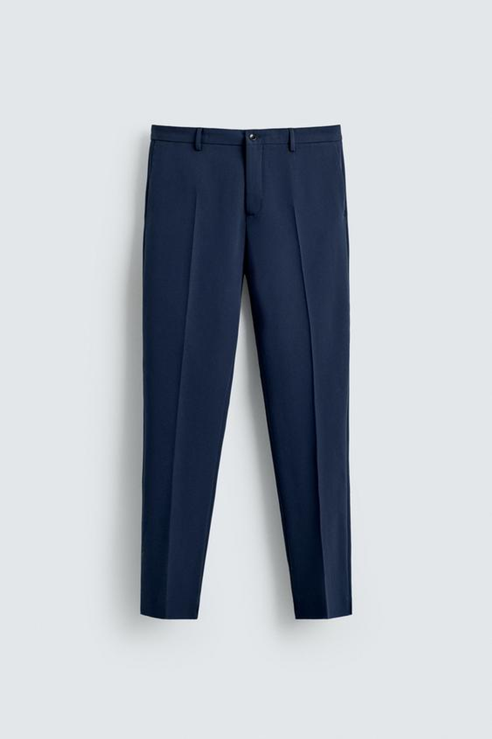 ZARA КОСТЮМНЫЕ БРЮКИ COMFORT, ЧЕРНИЛЬНО-СИНИЙ
