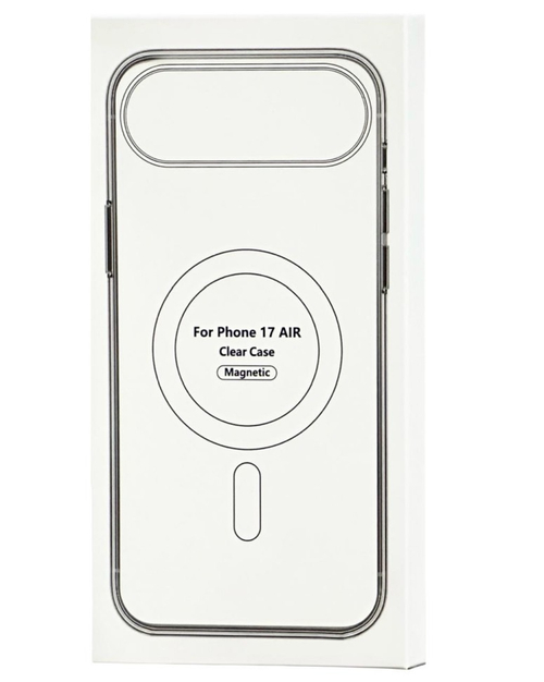 Накладка для i-Phone 17 Air силикон MagSafe Clear Case