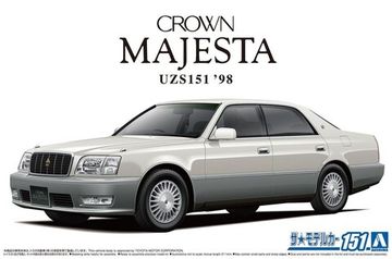 Сборная модель 1/24 Aoshima Toyota Crown Majesta UZS151 C Type '98